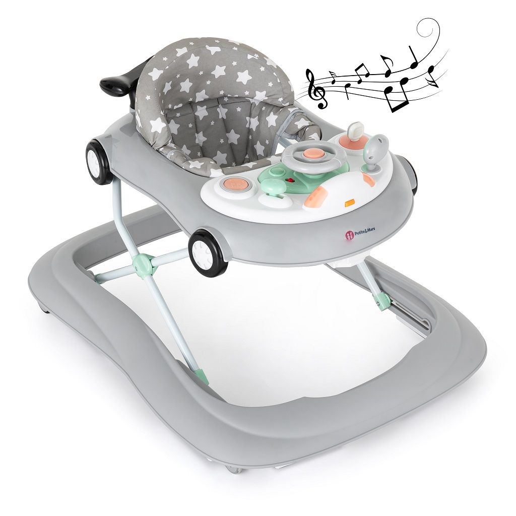 PETITE&MARS bébikomp hanggal Cabrio Grey