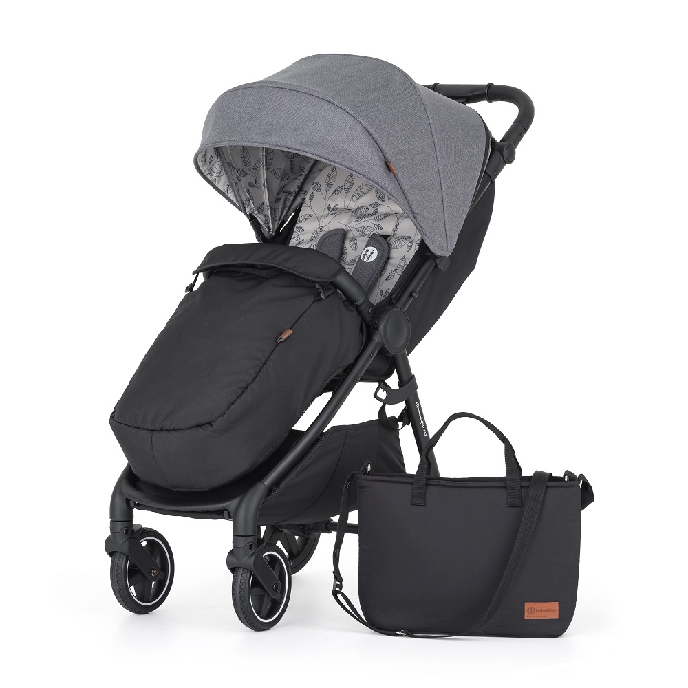 PETITE&MARS Sport babakocsi Royal3 Black Ultimate Grey