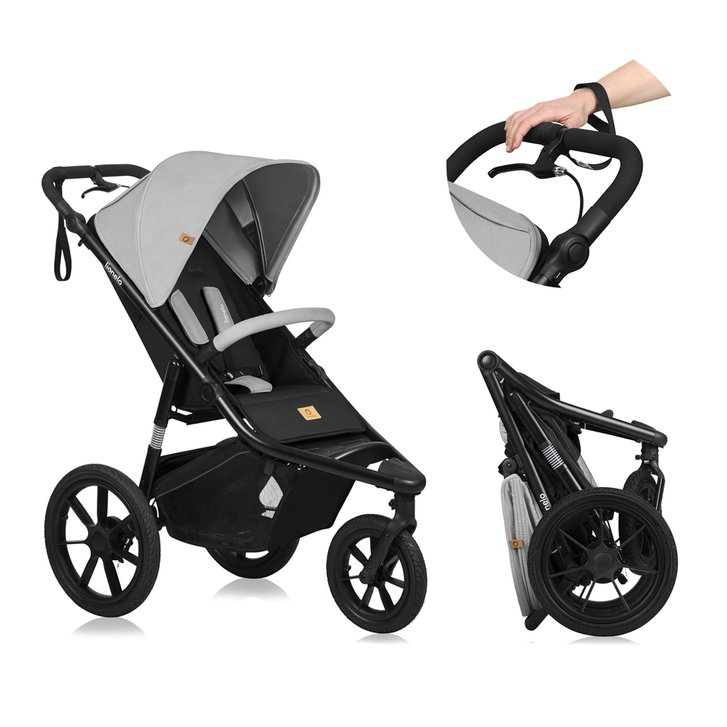 LIONELO Sport babakocsi Azura Grey Stone