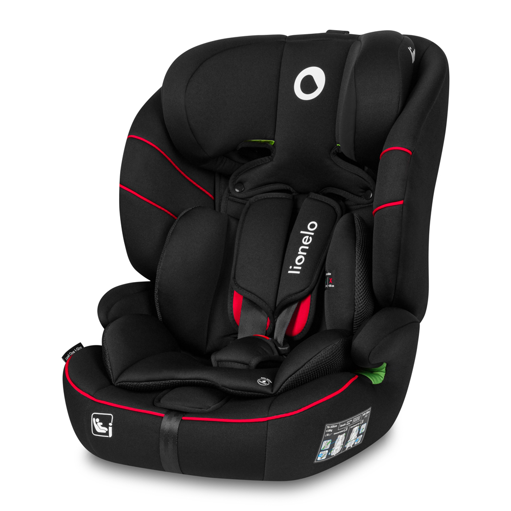 LIONELO Levi I-Size (76–150 cm) Sporty Black