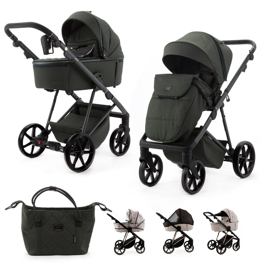 ADAMEX Kombinált babakocsi Delta Natura Forest