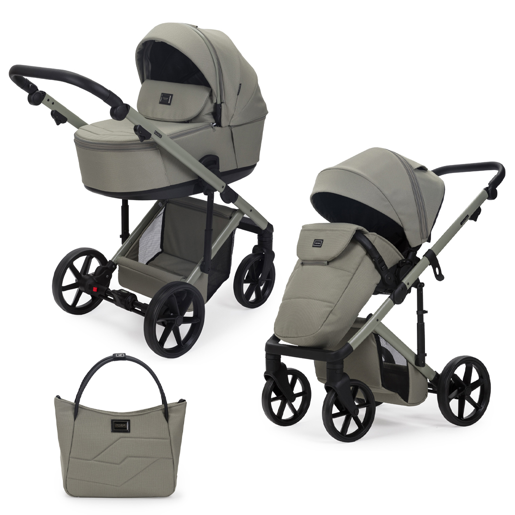 ADAMEX Kombinált babakocsi Dolce Natura Salvia