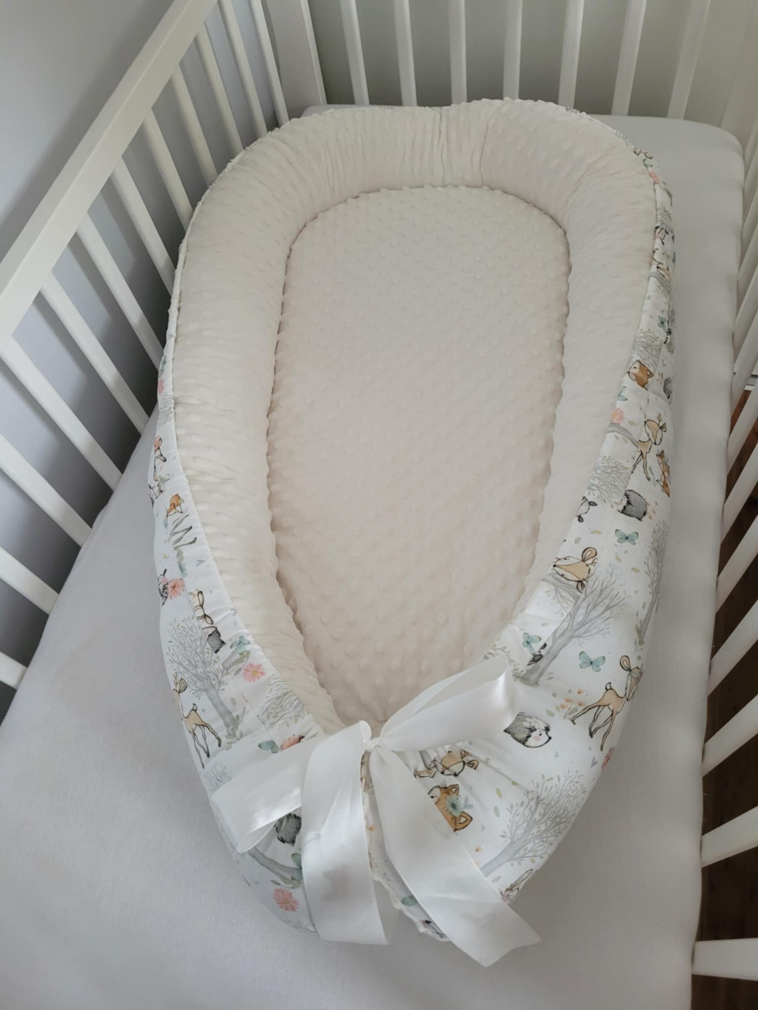 Handmade babafészek erdei állatok