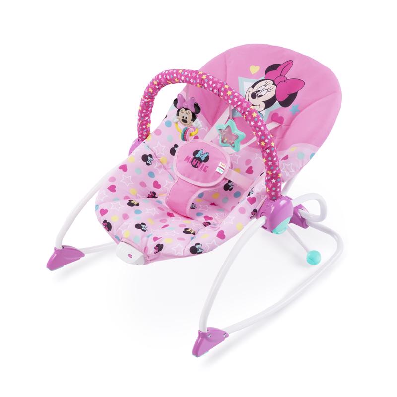 DISNEY BABY Pihenőszék Minnie Mouse Stars&Smiles Baby 3 m+, 18kg-ig