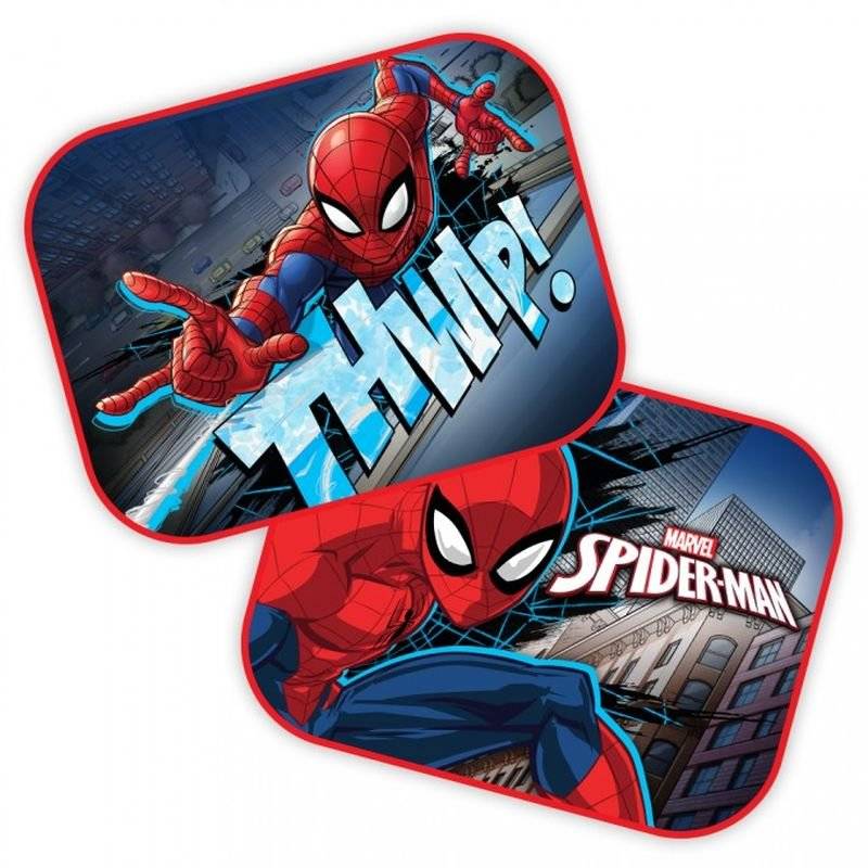 Disney Side Sunshades 2 db/set 44x35cm Spiderman napellenző autóba