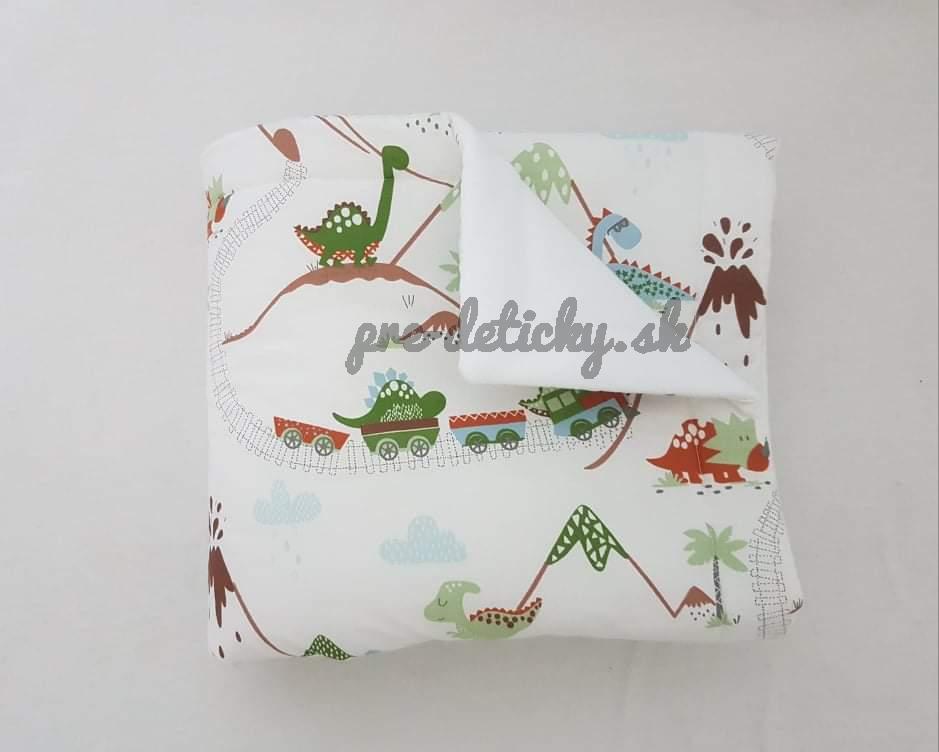 Handmade téli babapléd 70x95cm Díno