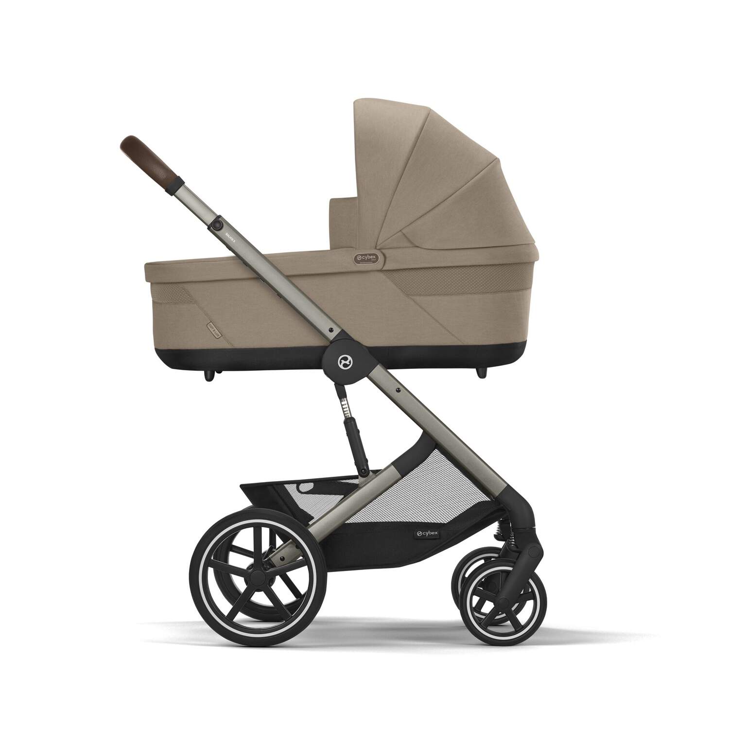 Cybex Balios S Lux + Cot S Lux mózes 2025 Almond Beige