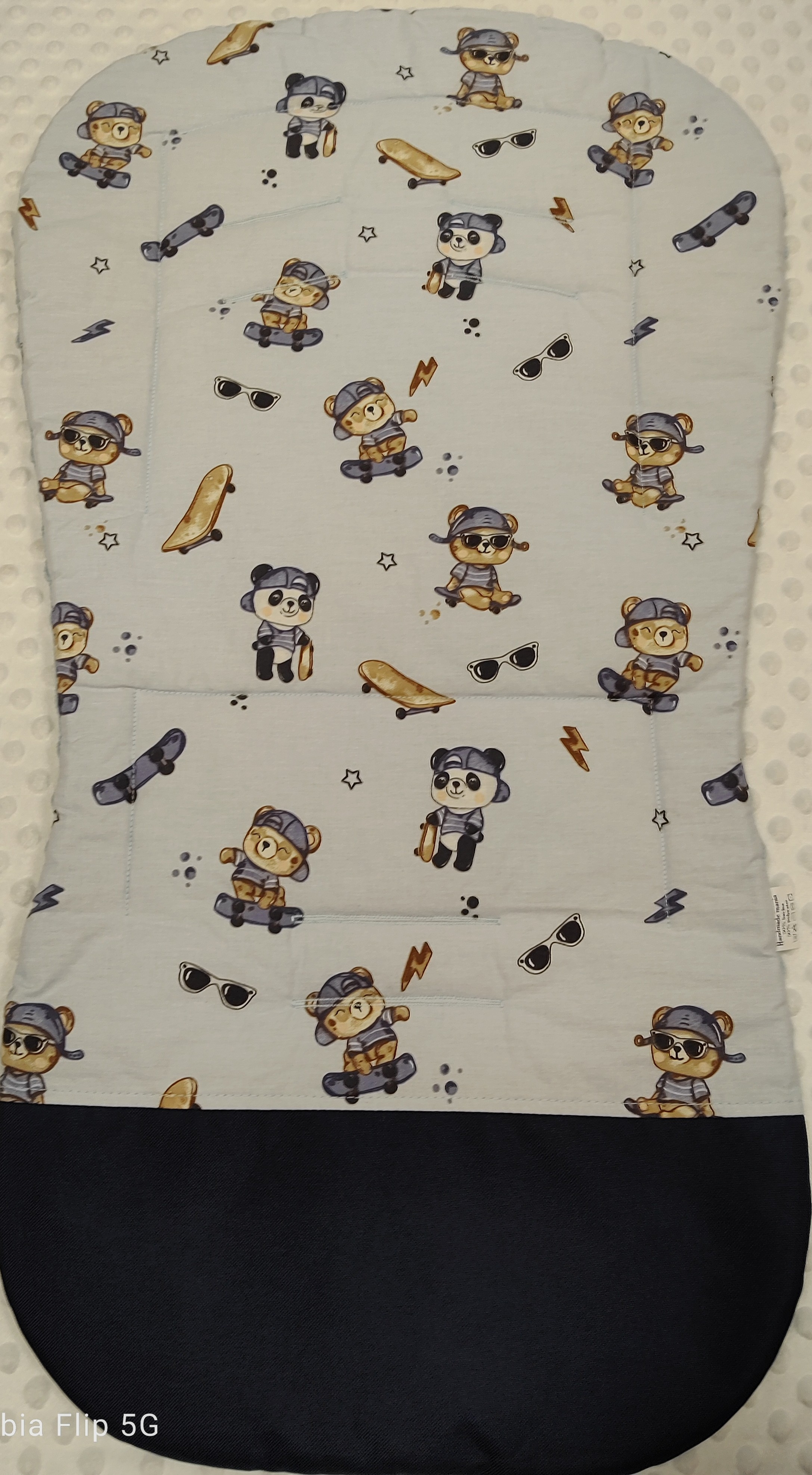 Handmade babakocsibetét Medvék