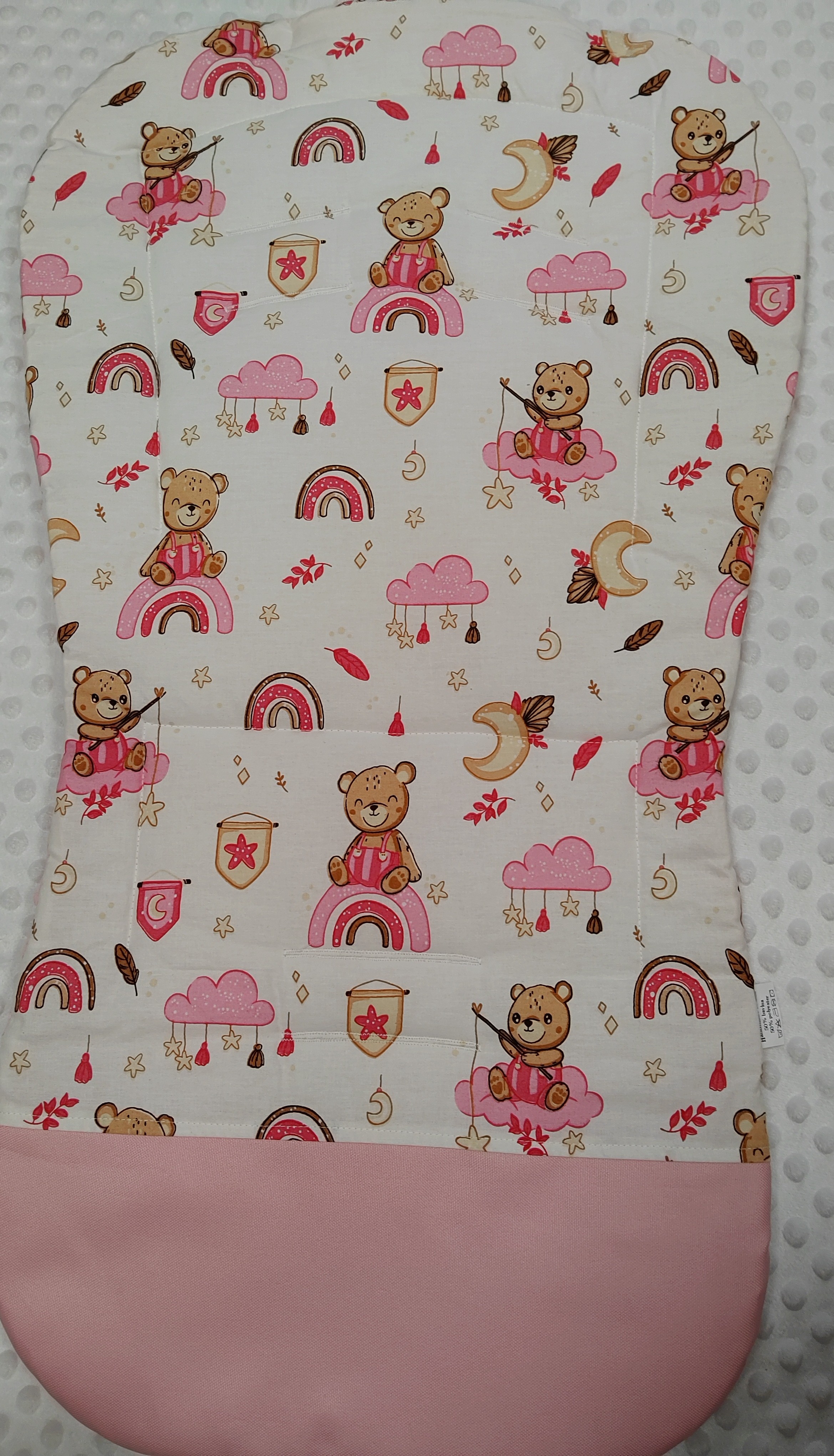 Handmade babakocsibetét Medvék