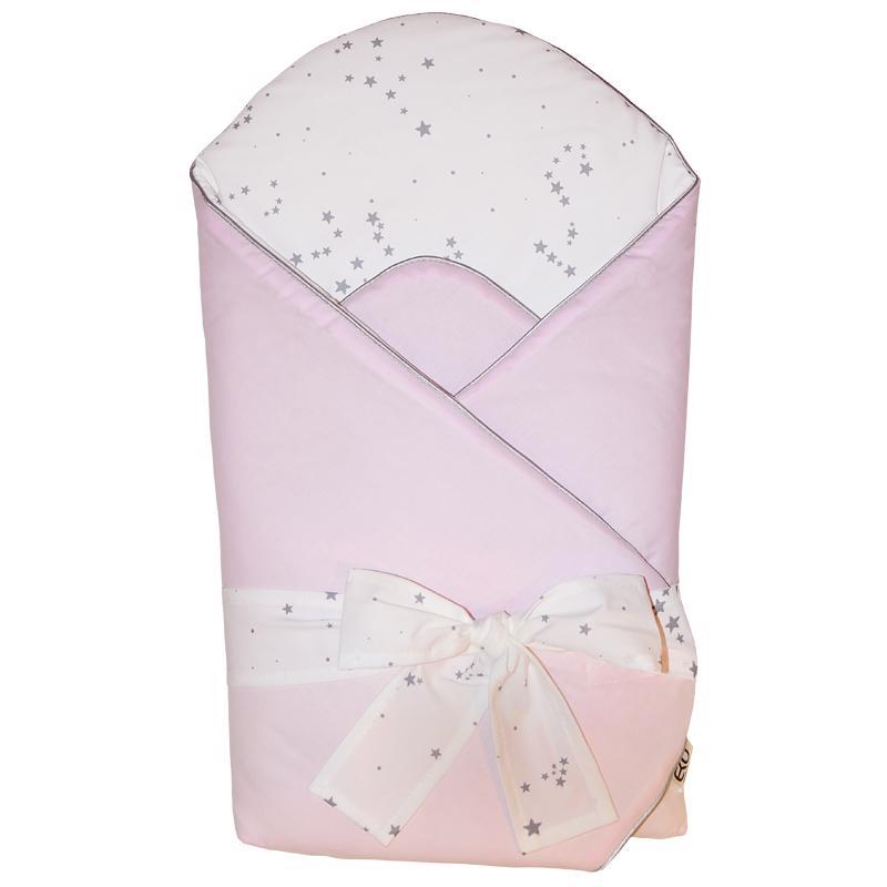 EKO Takaró pamutból mintával és kókusz belsővel Light Pink