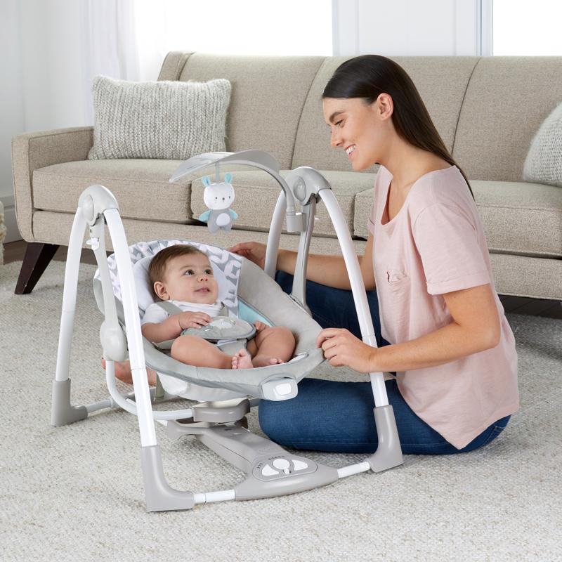 Ingenuity ConvertMe Swing-2-Seat™ - Raylan with USB elektromos babahinta