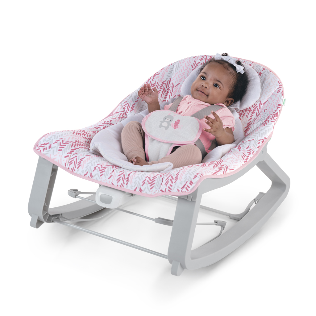 INGENUITY Rezgő pihenőszék 3 az 1-ben Keep Cozy Lily 0m+, 18kg-ig