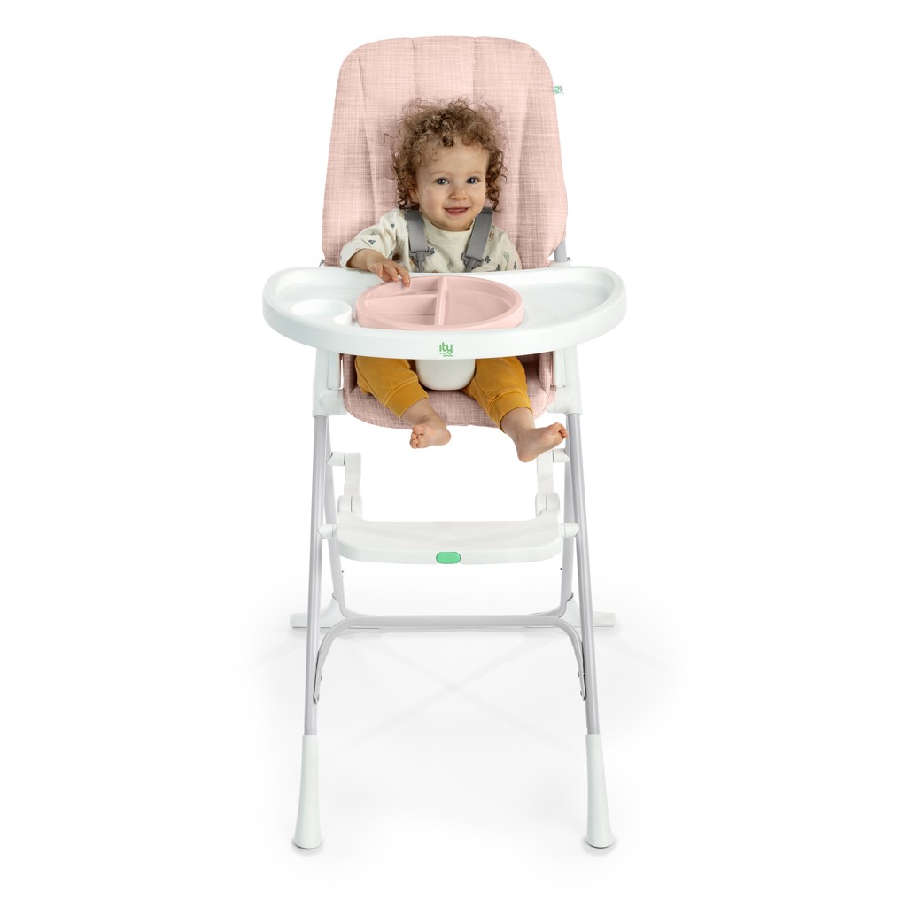 INGENUITY Összecsukható etetőszék Sun Valley™ Pink 6 hónapos kortól 15 kg-ig