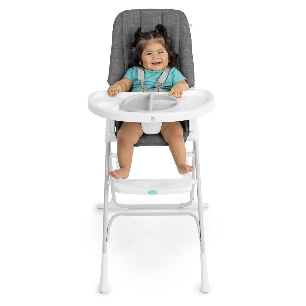 INGENUITY Összecsukható etetőszék Sun Valley™ Grey 6 hónapos kortól 15 kg-ig