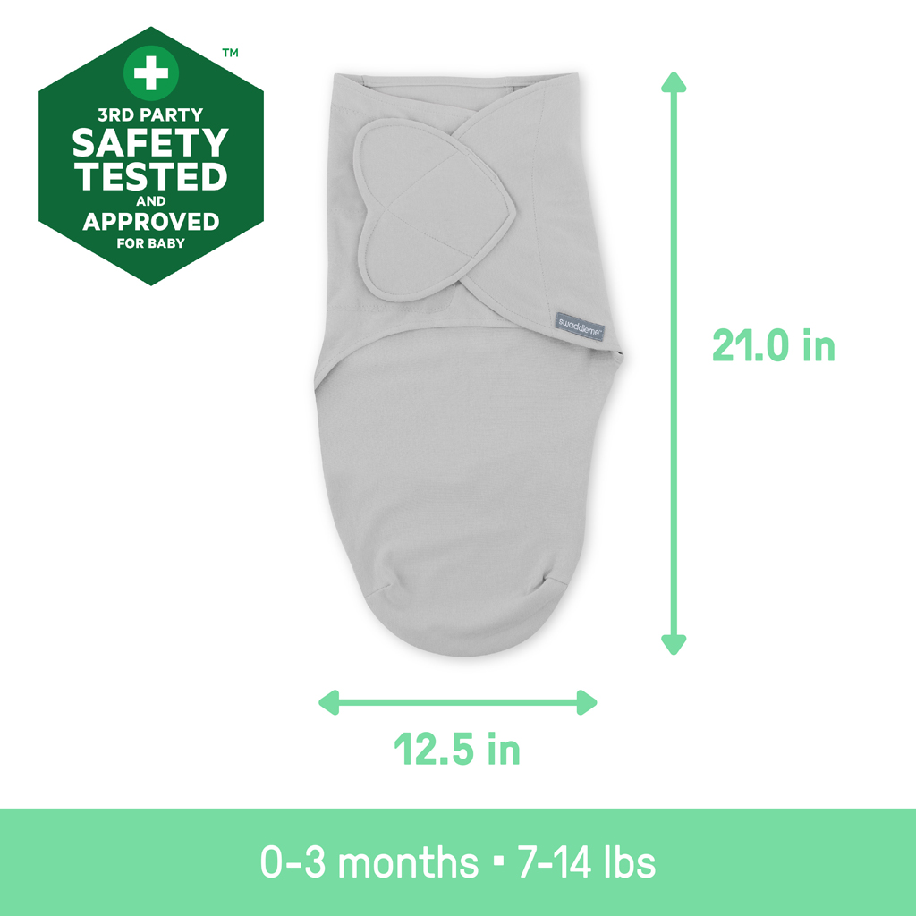 INGENUITY SwaddleMe™ pamut pólya Born free 2db 0,5 TOG 0-3hónap