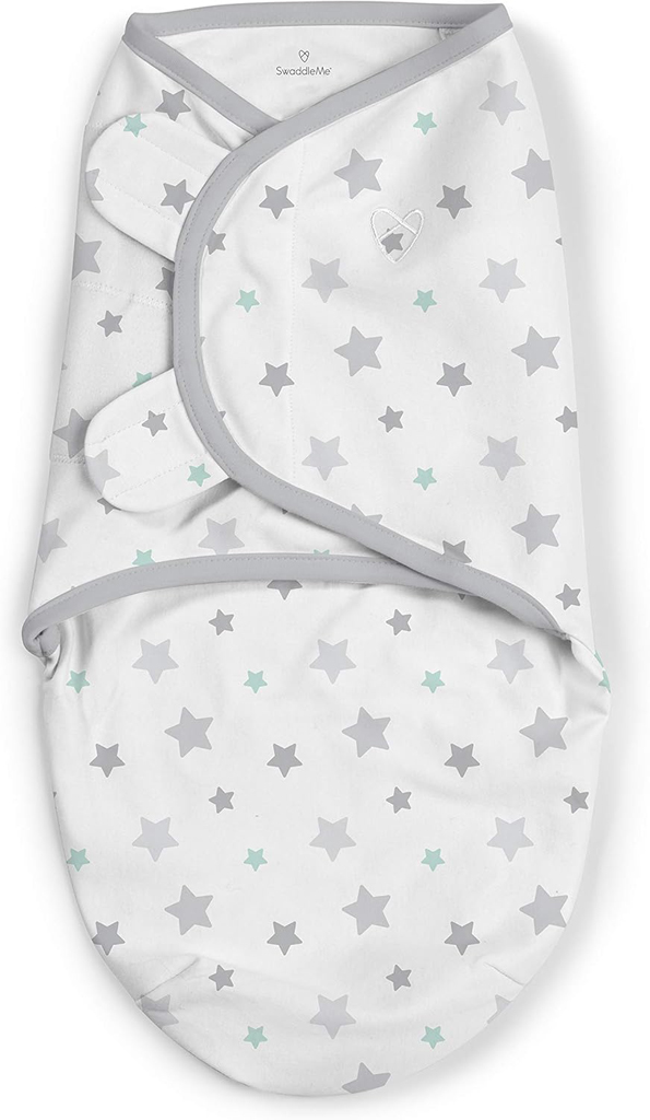 INGENUITY SUMMER SwaddleMe™ pamut pólya Original Swaddle Stary Skies small/medium 2 darab