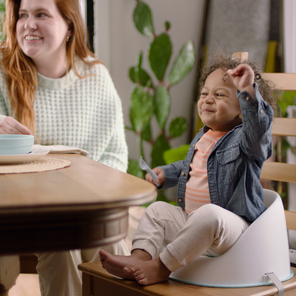 INGENUITY Ity Simplicity Seat Easy Clean Booster Teal etetőszék emelő 15 kg-ig