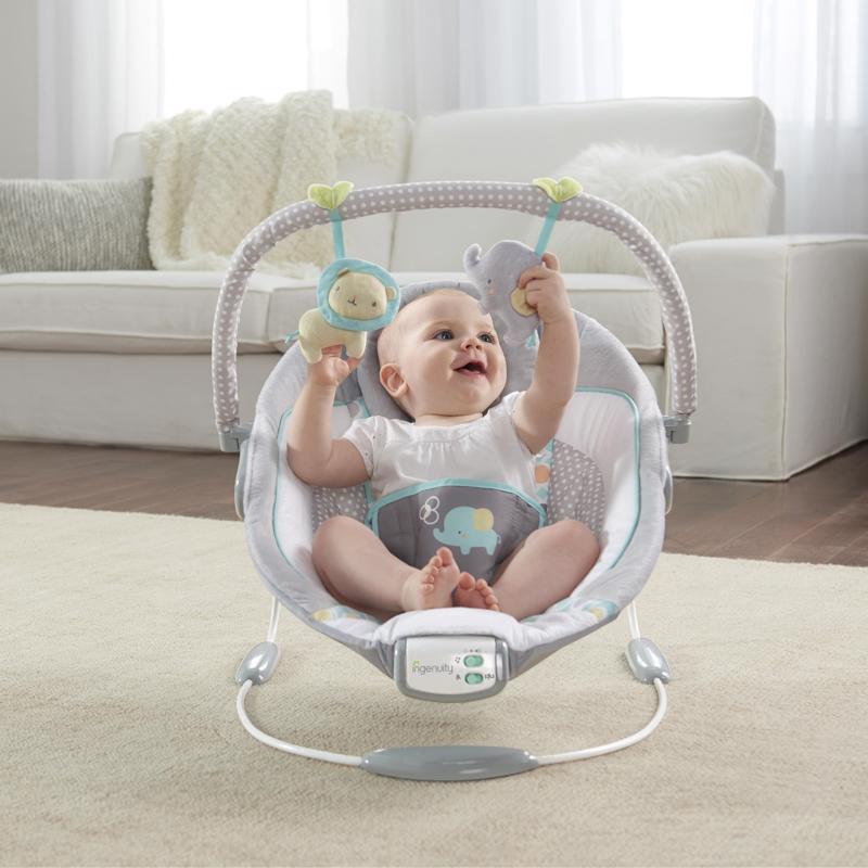 INGENUITY Rezgő pihenőszék dallamokkal Morrison 9kg-ig