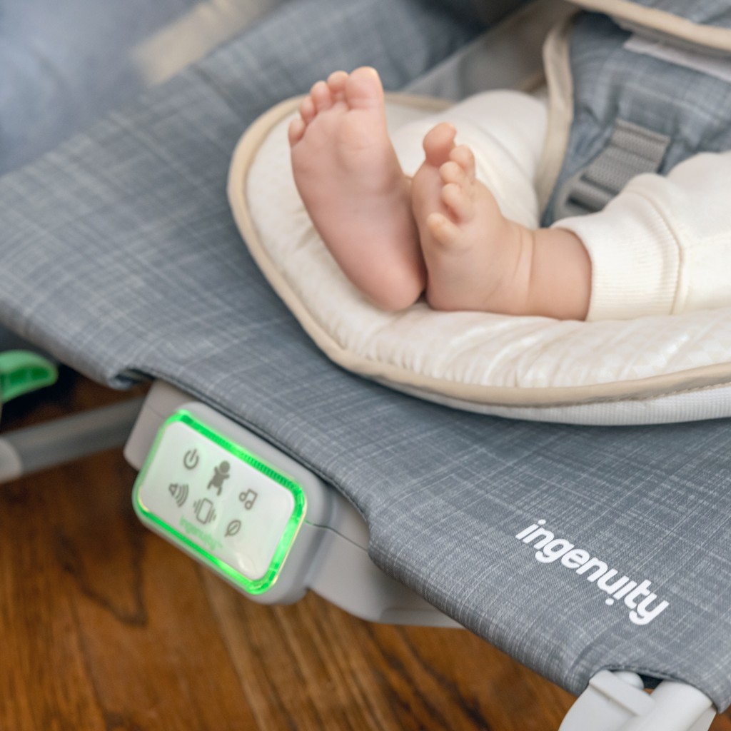 INGENUITY Masszázs vibráló fekvőkezelő Happy Belly™ Rock-to-Bounce - Parker™ 0m+ d