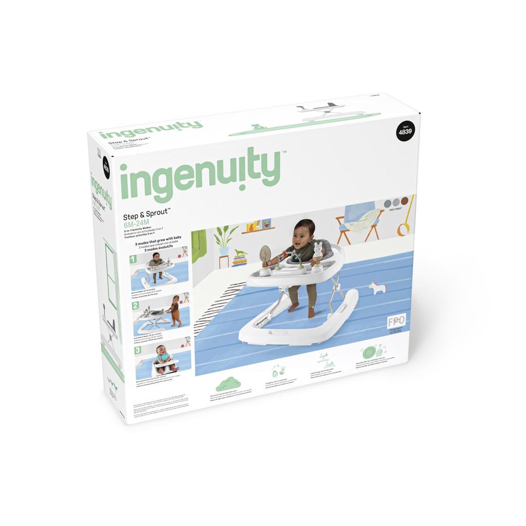 INGENUITY Bébikomp 3in1 Step &amp;amp;amp;amp;amp;amp; Sprout™ 6hó+ 12 kg-ig