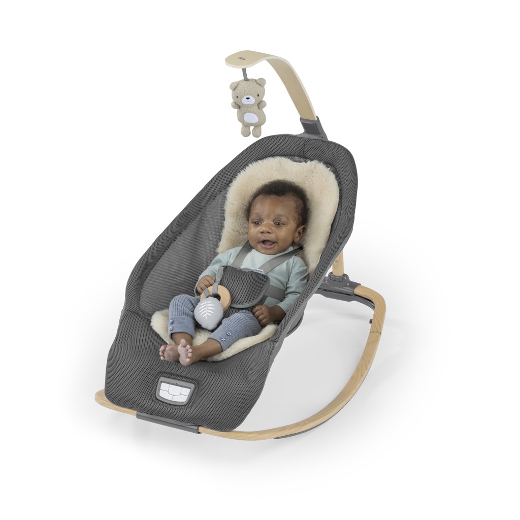 INGENUITY Rezgő hintaszék zenével Every Season™ - Wesley™ 0m+ 18 kg-ig