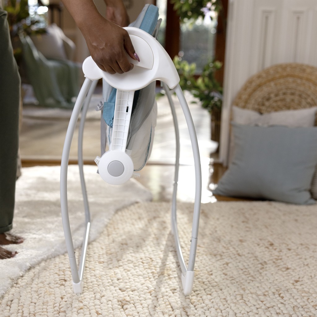 INGENUITY Hintázó Sun Valley™ Teal dallammal 0m+ -ig 9kg