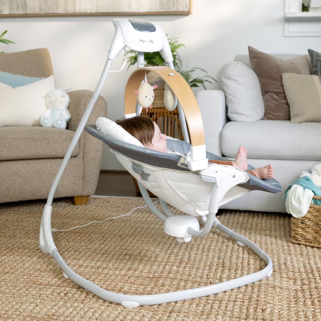 INGENUITY Parker™ zenélő hintaszék 0 hónapos kortól, 9 kg-ig