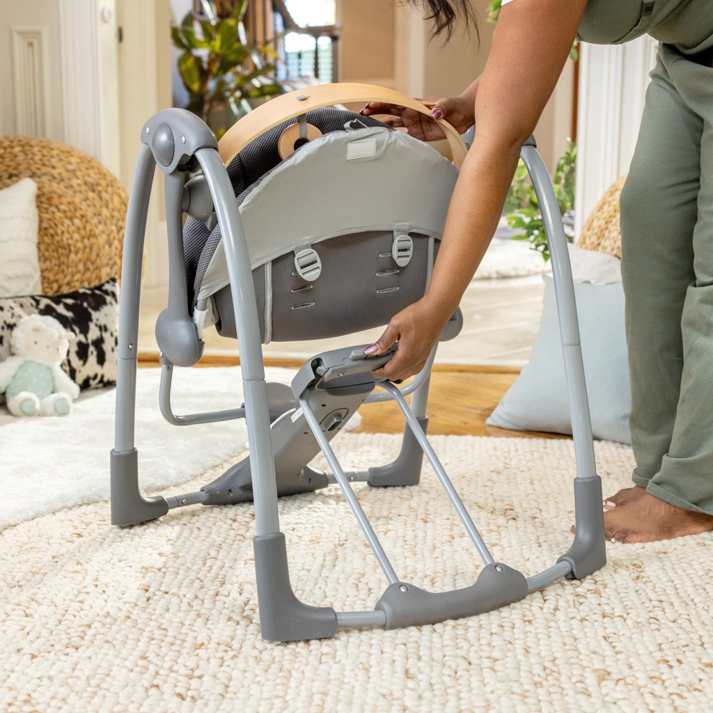 Ingenuity Átalakítható rezgő hinta dallamokkal, Every Season™ Chic Boutique™,​ 0 hó+, 9 kg-ig