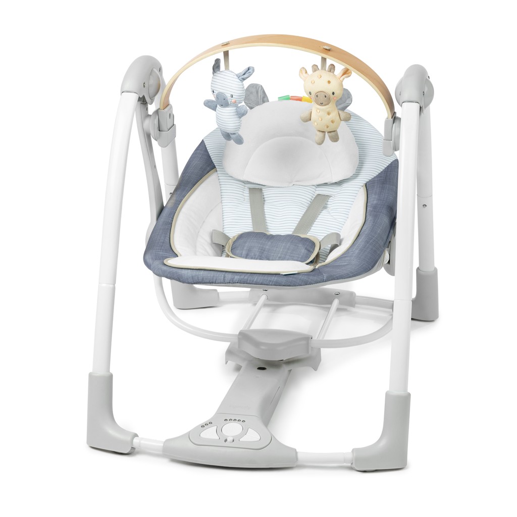 INGENUITY Hintázó zenélő Chambray 0m+, 9 kg-ig
