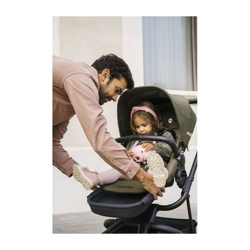 EASYWALKER Szett XXL kombinált babakocsi Harvey3 kiegészítőkkel Fossil Grey