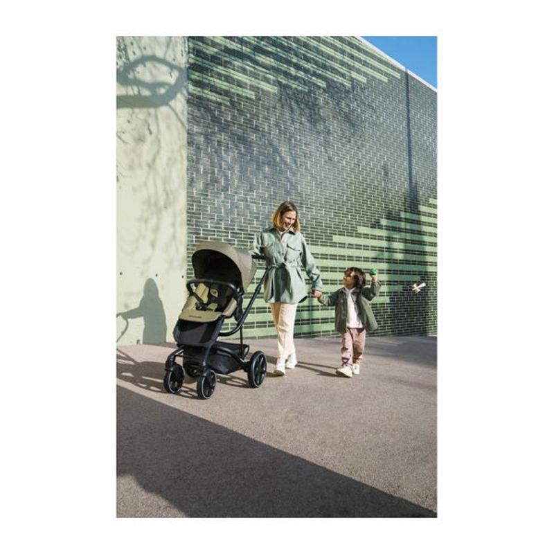 EASYWALKER Szett XXL kombinált babakocsi Harvey3 kiegészítőkkel Fossil Grey