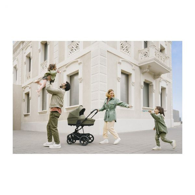 EASYWALKER Szett XXL kombinált babakocsi Harvey3 kiegészítőkkel Forest Green