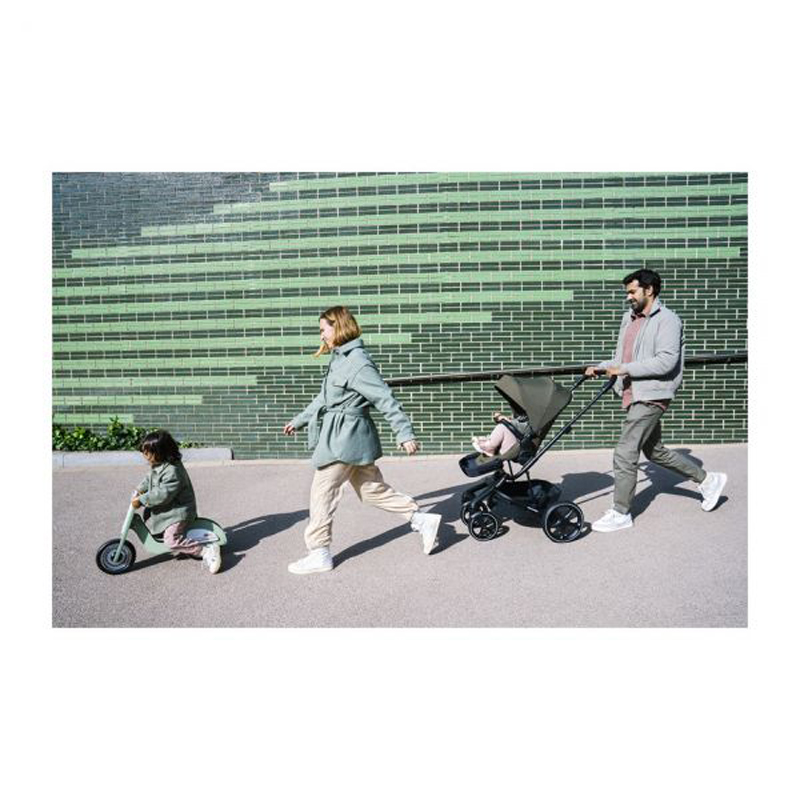 EASYWALKER Szett XXL kombinált babakocsi Harvey3 kiegészítőkkel Forest Green