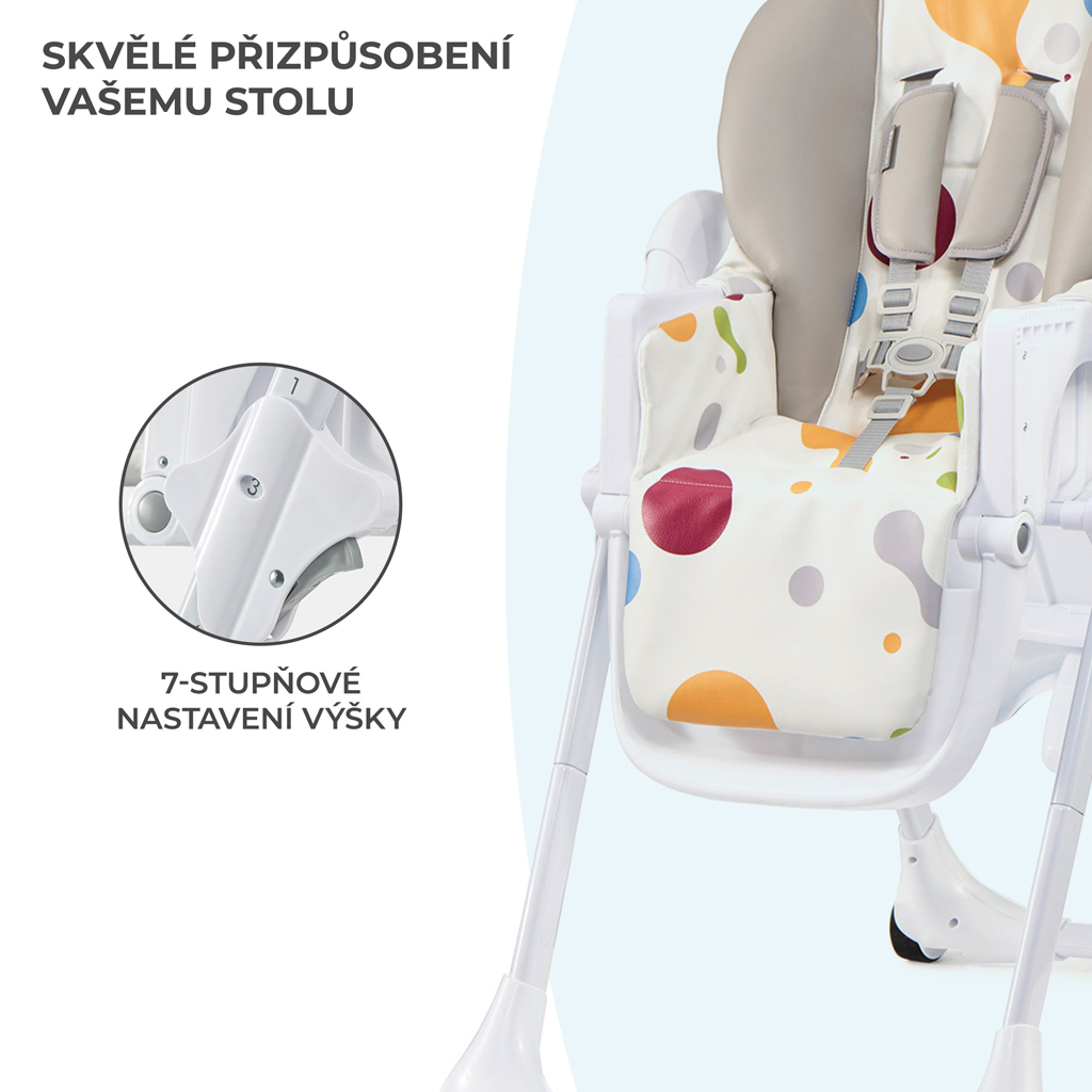 KINDERKRAFT Etetőszék Yummy Multi