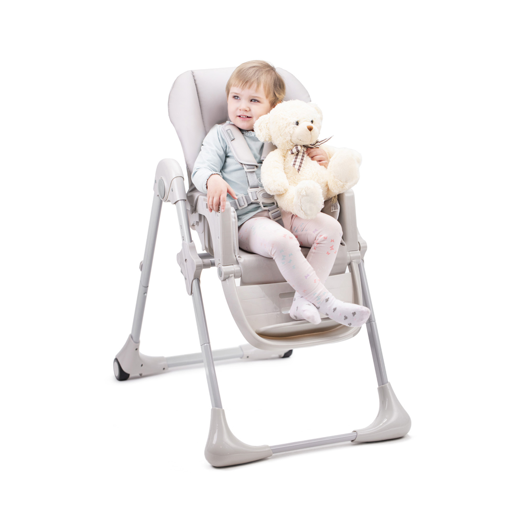 KINDERKRAFT Etetőszék Yummy Grey
