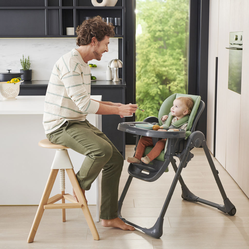 KINDERKRAFT etetőszék Tummie green