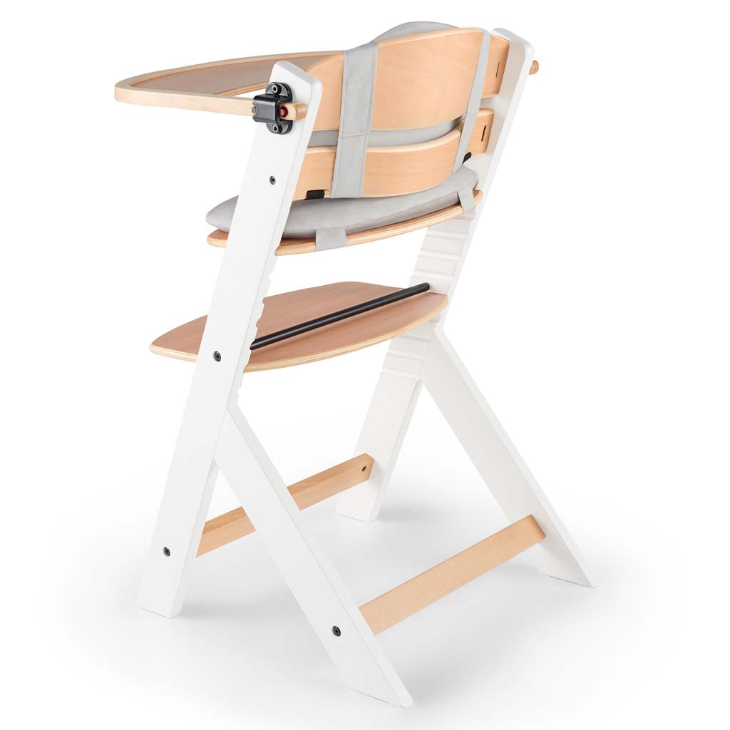 KINDERKRAFT Etetőszék Enock White wooden, Premium