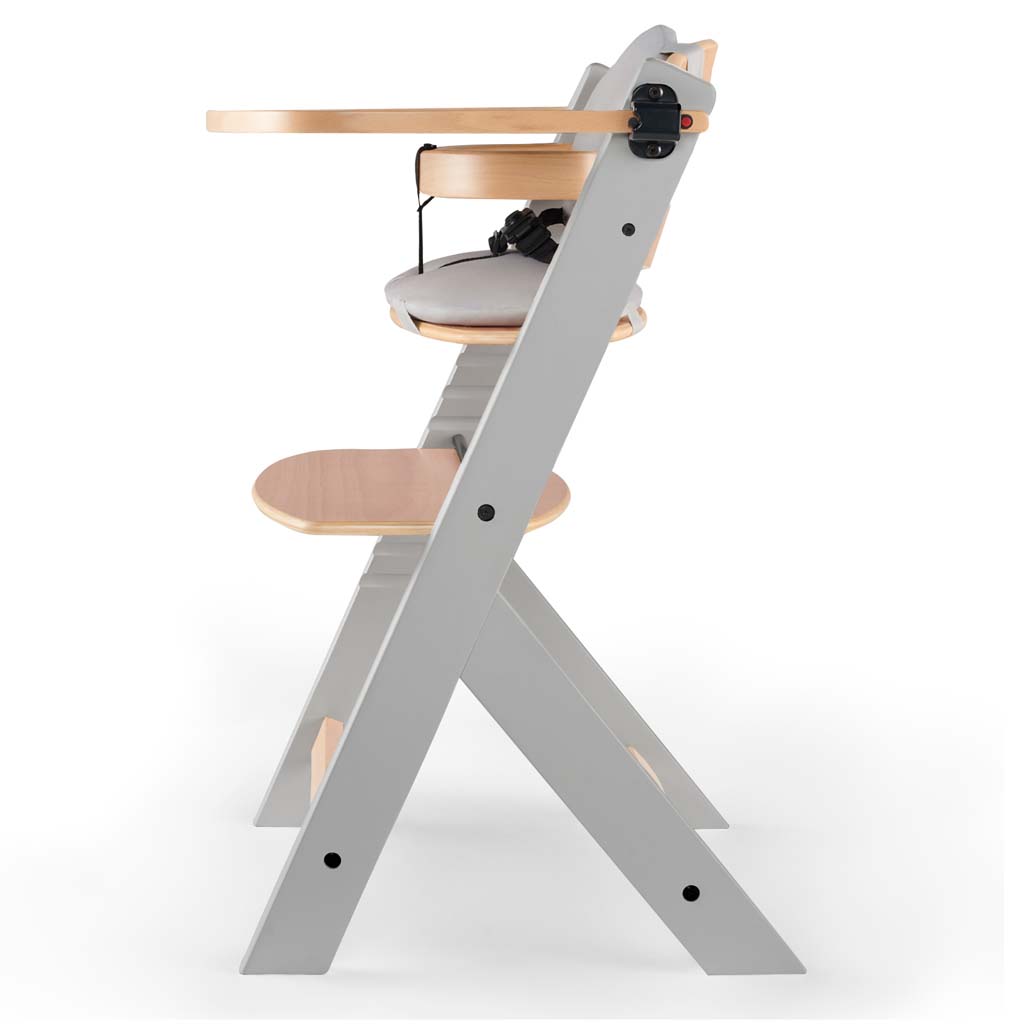 KINDERKRAFT Etetőszék Enock Grey wooden, Premium