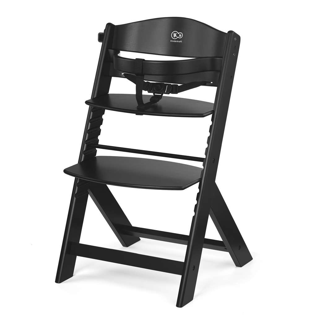 KINDERKRAFT Etetőszék Enock Black