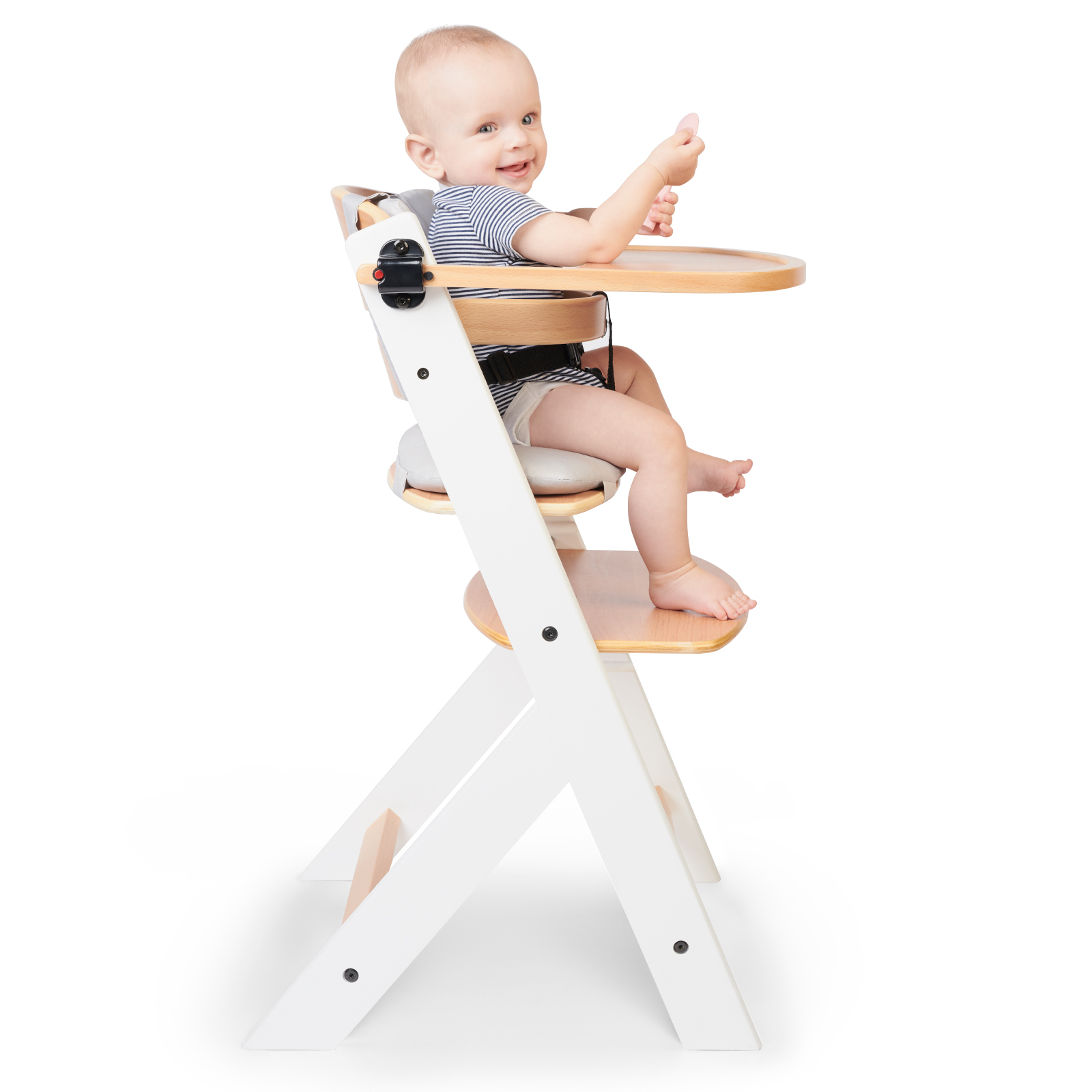 KINDERKRAFT Enock etetőszék párnázás Enock Grey, Premium