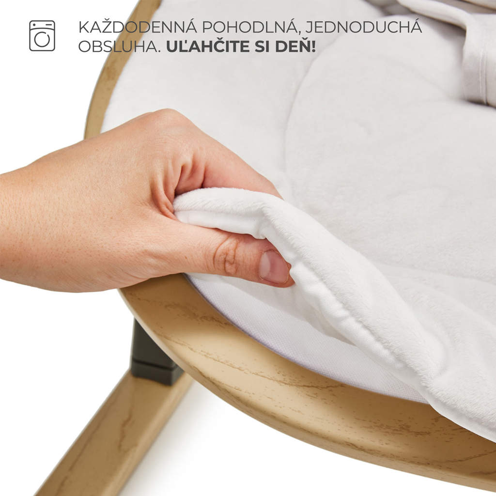 KINDERKRAFT Elsu Grey hintaszék, 9 kg-ig