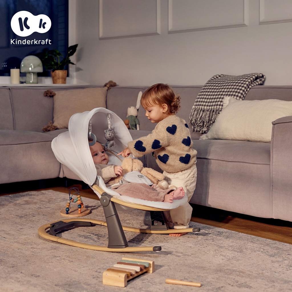 KINDERKRAFT Elsu Grey hintaszék, 9 kg-ig