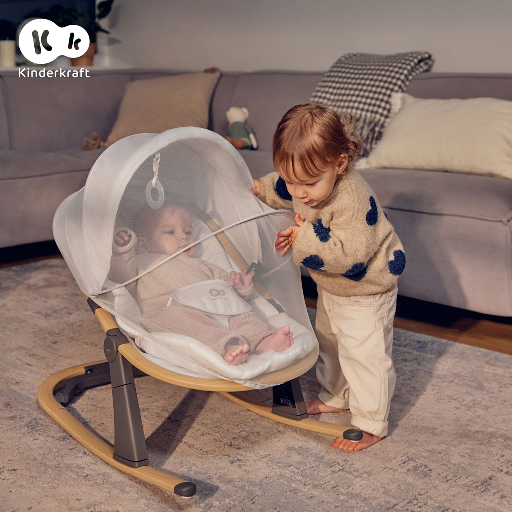 KINDERKRAFT Elsu Grey hintaszék, 9 kg-ig