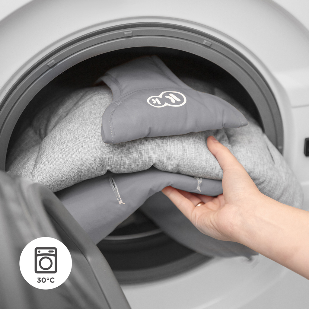 KINDERKRAFT Felio 2 Forest Yellow vibráló hinta zenével 0m+, 9 kg-ig Stone Grey