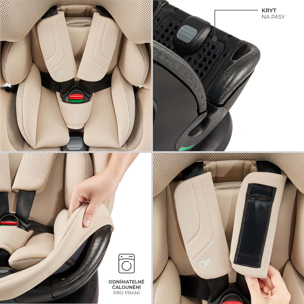KINDERKRAFT Autósülés Xpedition 3 i-size 40-150 cm Beige