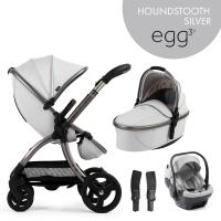BabyStyle Egg3 szett 4 az 1-ben Houndstooth Silver