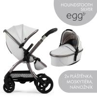 BabyStyle Egg3 szett 2 az 1-ben Houndstooth Silver
