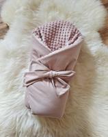 Handmade ágyneműszett kiságyba rózsaszín