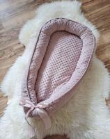 Handmade ágyneműszett kiságyba rózsaszín