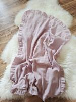 Handmade ágyneműszett kiságyba rózsaszín